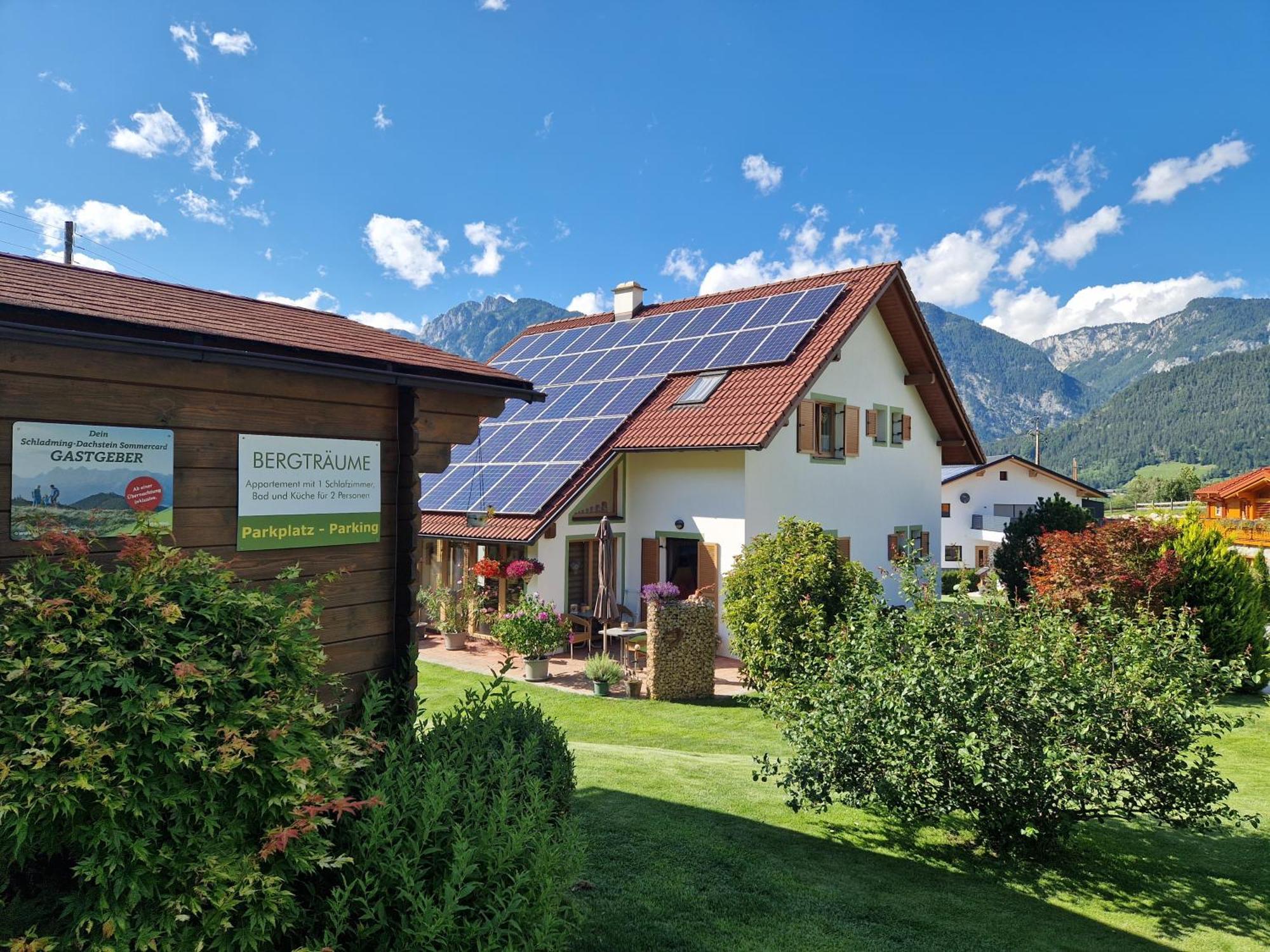 Appartement Bergtraeume Haus im Ennstal Dış mekan fotoğraf